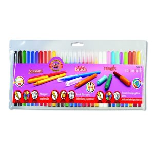 Brush fibre pens 1629 /10+10+10/